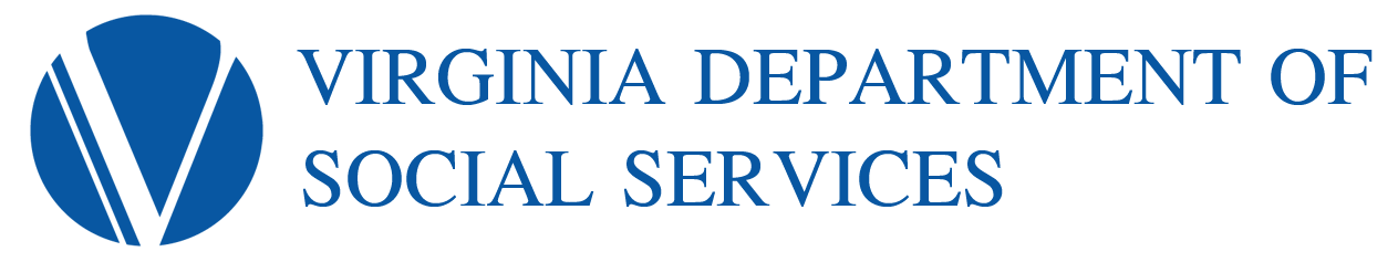 Logo du département des services sociaux de Virginie